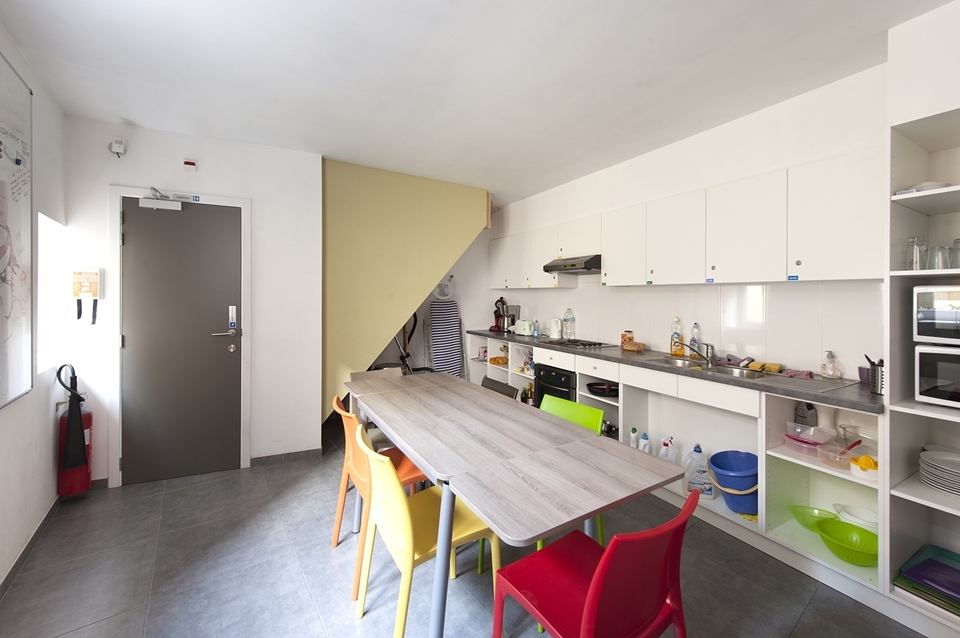 studentenkot Brugge keuken